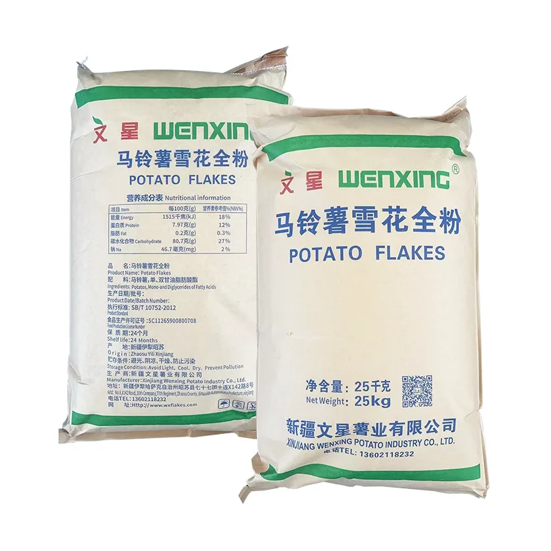 Żywność wygodna Mąka ziemniaczana z płatków śniegu